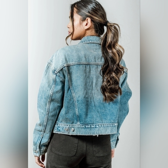 Hudson NWT Brea Swing Trucker Jacket - Picture 9 of 17